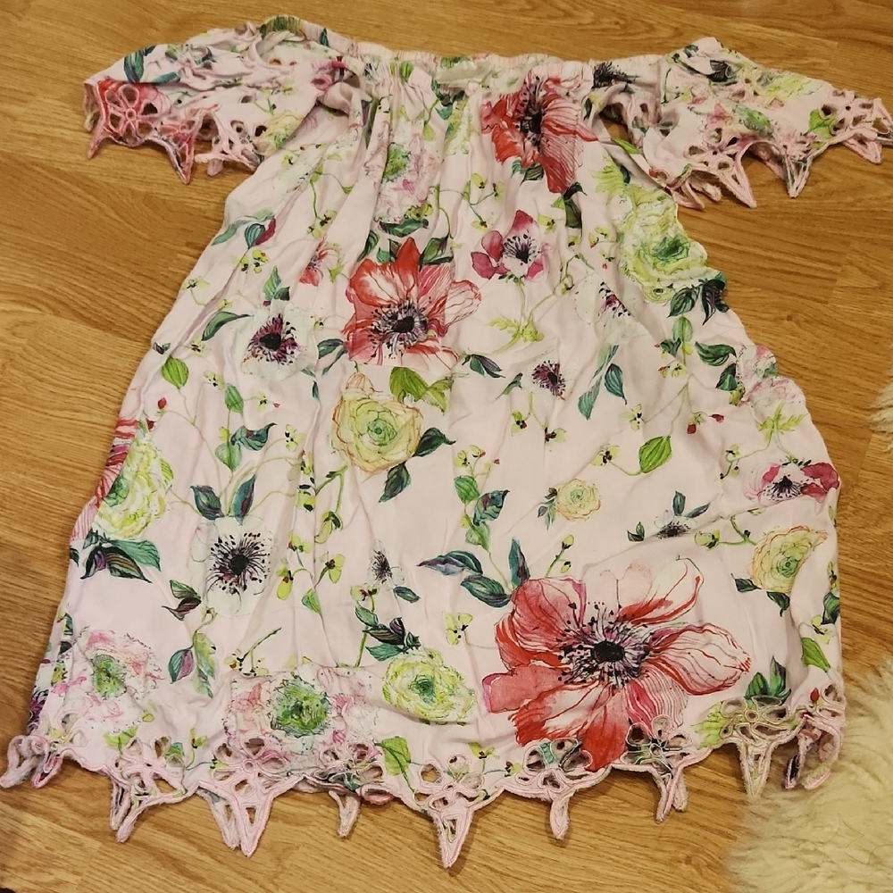Floral Off-Shoulder Dress